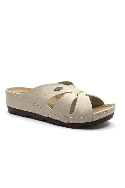 Kids Club Shoes Aryan 37-953 D.r Preporučena ortopedska obuća za žene Papuče BEŽ