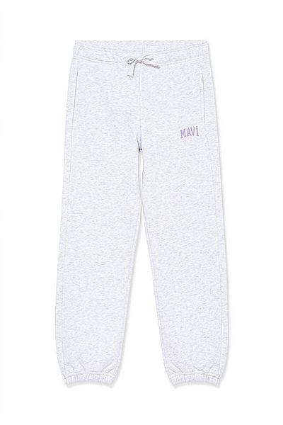 Mavi Logo Printed Gray Sweatpants 7010000 -85438