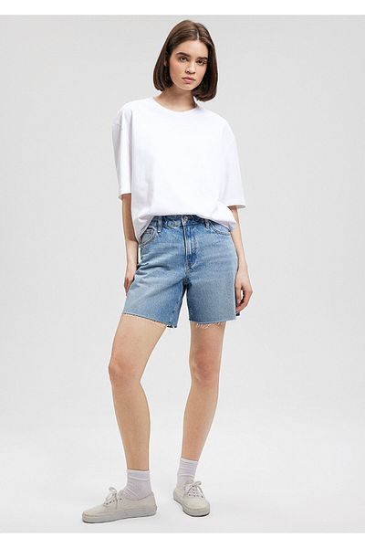 Mavi Lidia All Blue Vintage Jeansshorts - Indigoblau1410145-87088