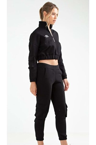 UMBRO Va-0021 Pyra Track Suit Tracksuit Set Suit Women's Suit Black