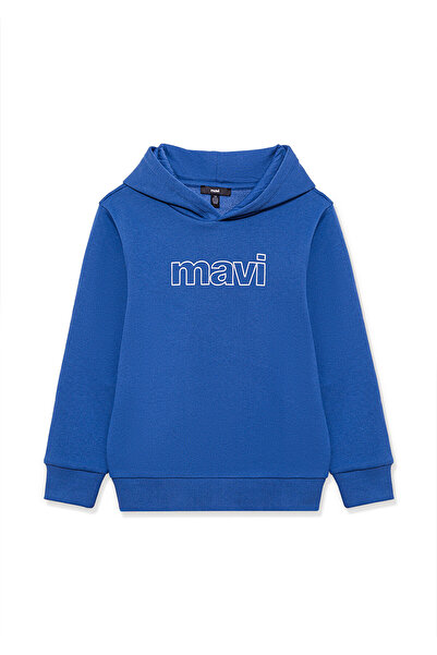 Mavi Mikina s kapucí s potiskem loga 6s10041-70719