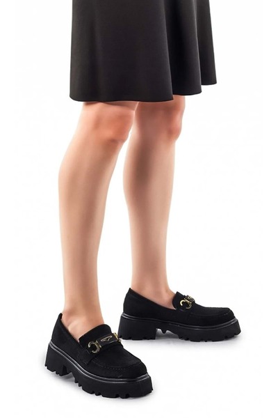 Kocamanlar Ayakkabı Feles Pantofi de damă Mocasnic Oxford Daily cu cataramă g...