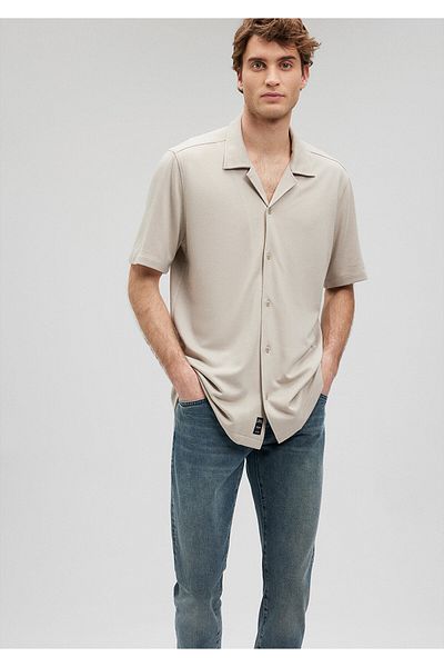 Mavi Μπεζ Πουκάμισο Slim Fit / Slim Fit0210874-70144