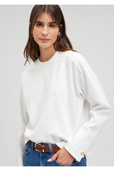 Mavi Bílé tričko Oversize / Široký střih1612671-70057