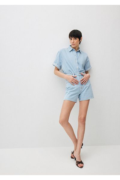 Mavi Verna 90s Ice Blue Jean šortky 1410059-87083