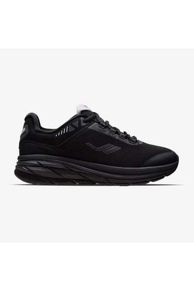 Lescon Black Glitch Easystep Men's Sports Shoes