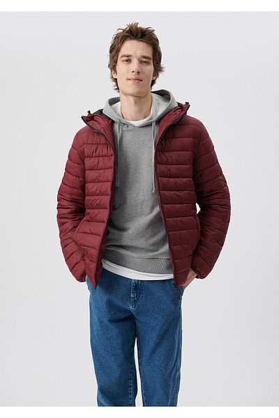 Mavi Μπουφάν Claret Red Puffer με κουκούλα 0110197-70426