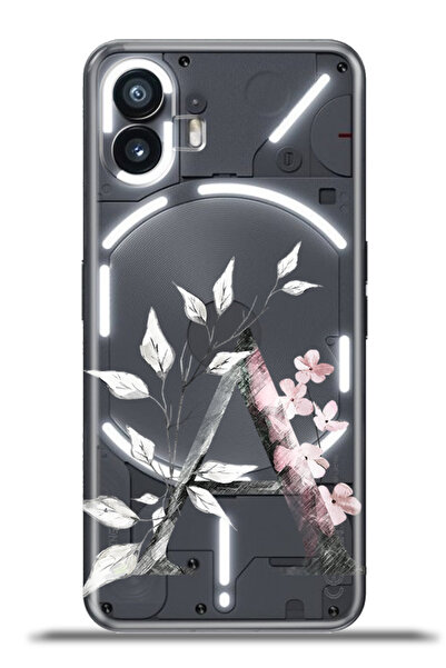 NOTHING Phone 2 Uyumlu Kılıf Esnek Kamera Koruma Kalıcı Desenli Harfli Kapak ...