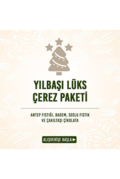 çerezciyiz Yılbaşı Lüks Çerez Paketi