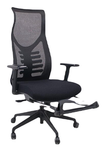 Quanter Ofis Koltuğu M-13 Siyah Fileli Plastik Yönetici Ofis Büro Bilgisayar ...