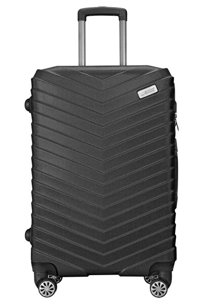 Wexta WX-1001 Siyah Büyük&Kabin 2'Li Set Valiz