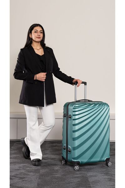 Wexta Wx-300 Mint Yeşili Büyük Boy Valiz