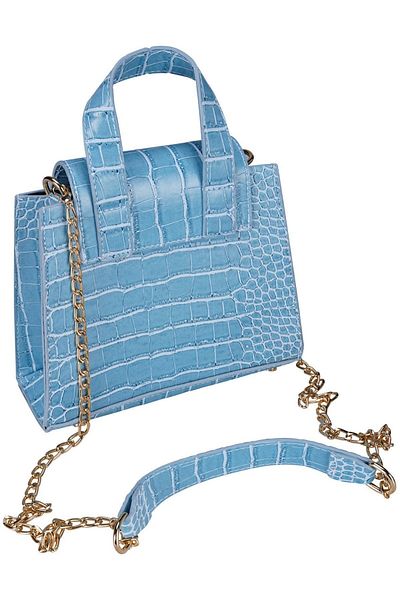 Bagmori Women's Bag with Blue Shoulder Strap