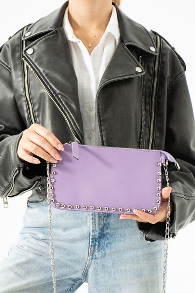 ESTUTE Дамска чанта за рамо с капси