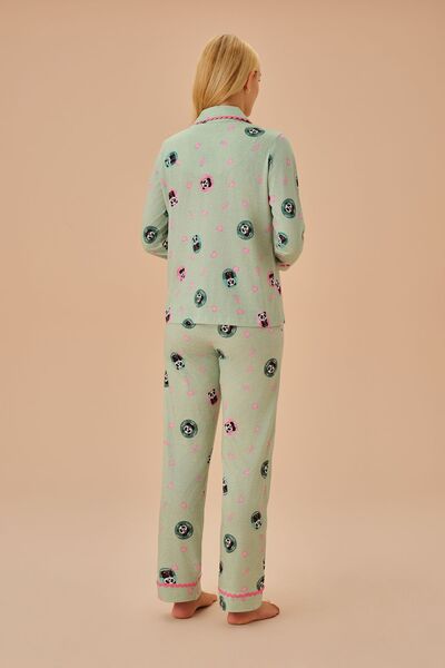 SUWEN Panda Maskülen Pijama Takımı