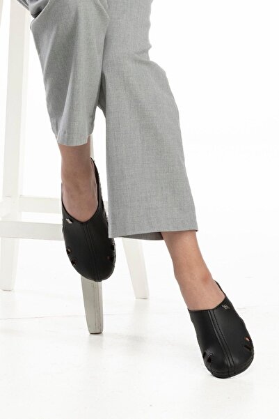 POLOMİA Polomia Jessica Kadın Anatomik Topuk Diken Önü Kapalı Comfort Rahat Kadın Günlük Ev Terlik