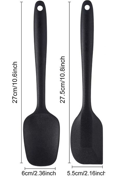 TARIK HOME Silicone Spoon and Spatula Set - 2 Pieces