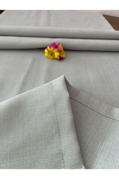 Zeren Home Glittery Linen Look Runner - 40X160