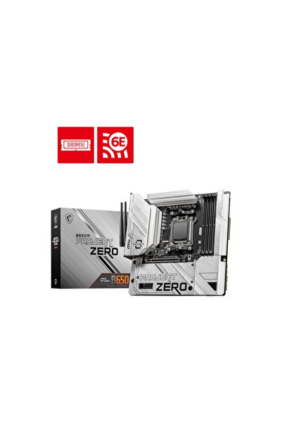MSI B650M PROJECT ZERO AM5 DDR5 7600MHZ