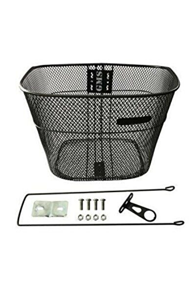 NCR Bisiklet Kalın Tel Ön Sepet 24 26 Jant Takviye Destekli 34x24x24