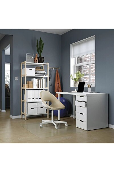 IKEA AKDENİZ ALEX beyaz 120x60 cm çalışma ve makyaj masası