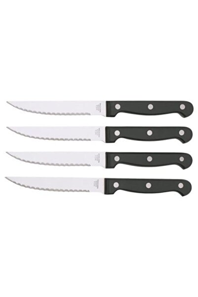 IKEA 4 Adet Bıçak Seti  22 Cm Siyah-paslanmaz Çelik 4 Lü Set