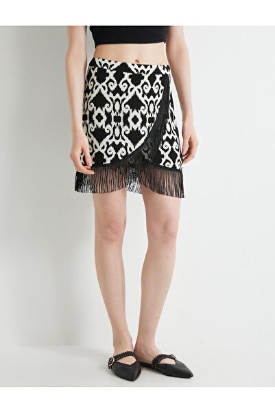 Koton Kadın Püskül Detaylı Etek