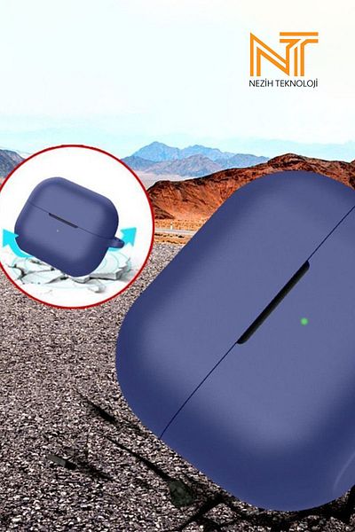 Nezih Case حافظة سيليكون رفيعة متوافقة مع سماعات سامسونج جالاكسي بودز 3 / براعم 3 برو متوافقة مع سامسونج جالاكسي بودز 3 برو