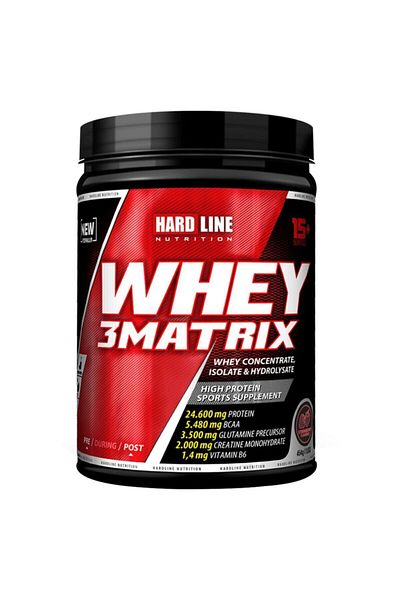 Hardline Whey 3matrix 454 gr Strawberry Protein Powder
