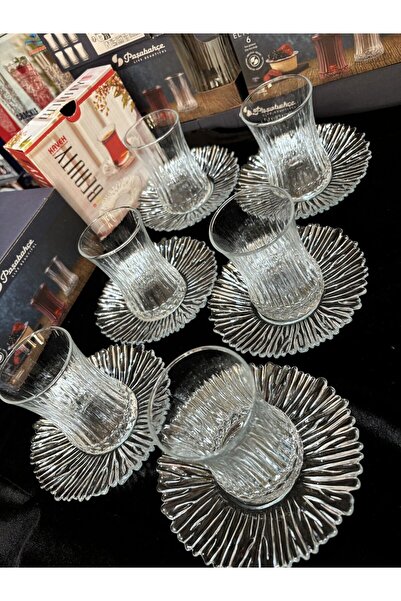 DİBA AVM Elysia Çay Bardağı PAŞABAHCE Çay Takımı Seti 12 Parça -KAVEK  Çay Ta...