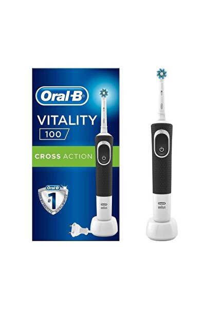 Braun Oral B D100 Black Cross Actıon Şarjlı Diş Fırçası