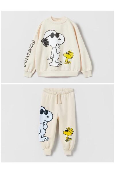 Tudekids TUDE KIDS NEW SEASON PEANUTS SNOOPY مطبوعة للجنسين