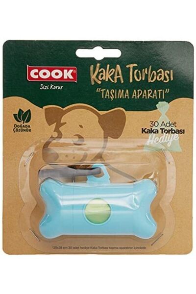 COOK Evcil Hayvan Kaka Torbası Taşıma Aparatı