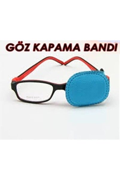 Aksesuar 4 Adet Göz Kapama Bandı (GÖZLÜK ÜSTÜNE GEÇİRİLEN BEZ KILIF)