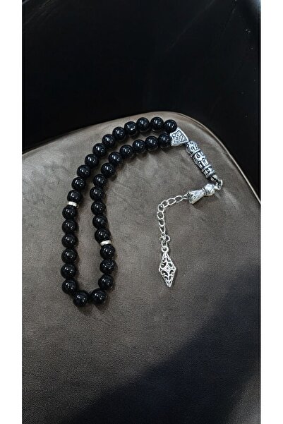 Ayver Gift Glass Model Rosary and Turkish Flag Keychain Set of 33