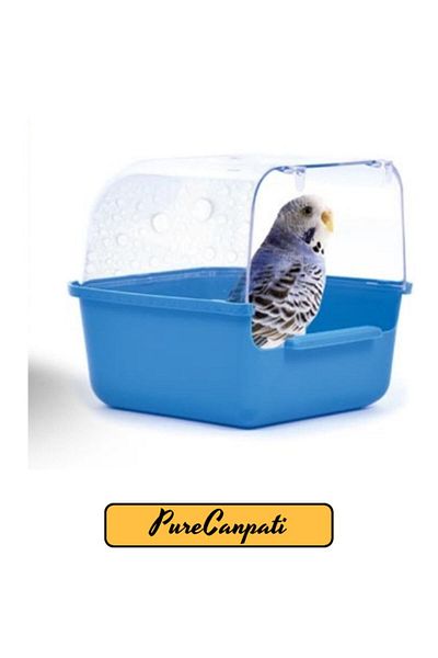 PureCanpati Budgie Bath Luxury Large Size Bath