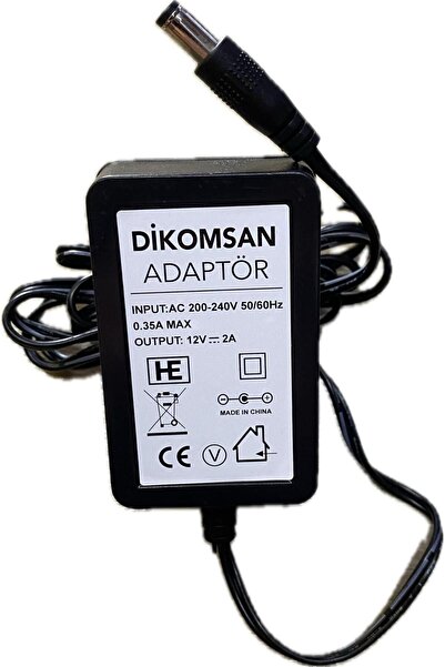 Dikomsan Terazi Şarj Adaptörü 12V 2Ah