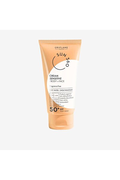 Oriflame SUN ZONE Sun 360 Yüz ve Vücut için Güneş Kremi 50+ SPF