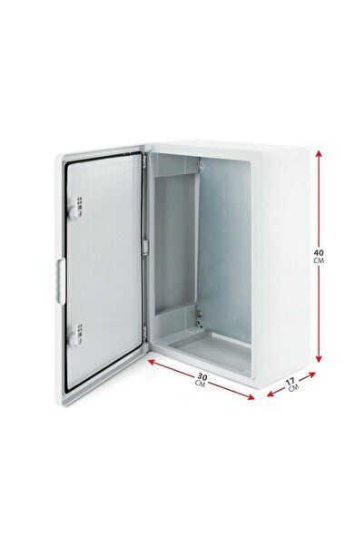Akiş 300 X 400 X 170 Opaque Cover ABS Electrical Distribution Board - IP65