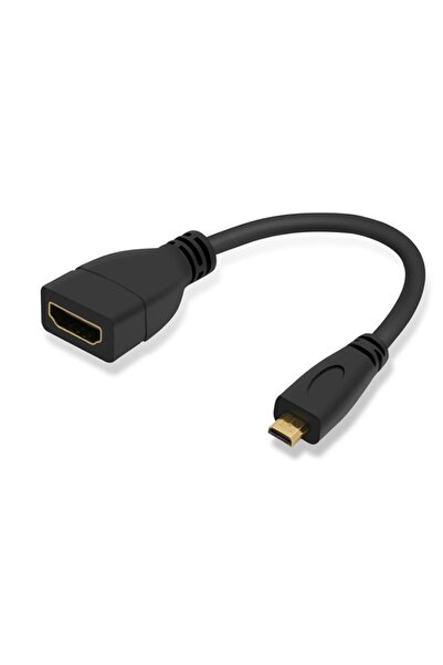 BK Teknoloji Micro Hdmı Erkek Hdmı Dişi Tablet Kamera Dönüştürücü Kablo Mikro...