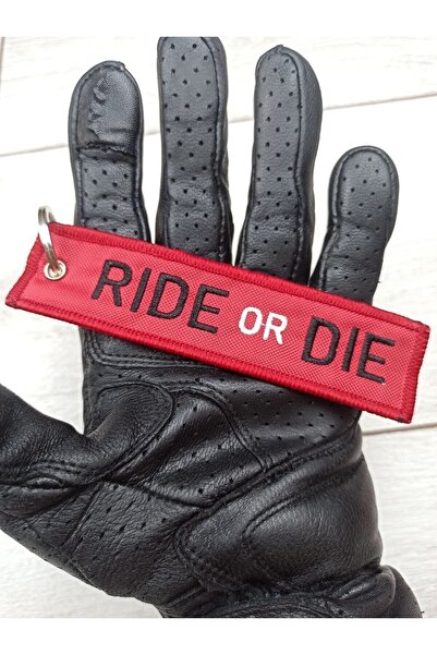 Yeles Ride Or Die Motorcu Kumaş Anahtarlık
