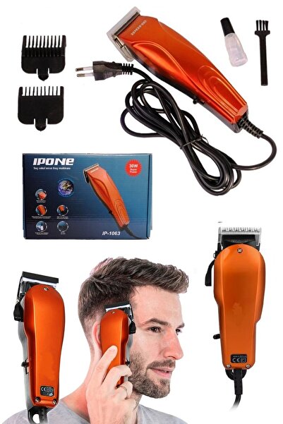 Ipone 1063 Profosyonel Kablolu Lazer Epilasyon Öncesi Tüy Kısaltma Makinesi S...
