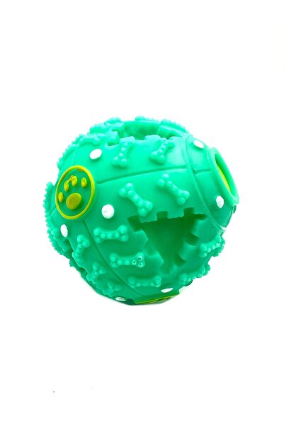 Tasma Market Yeşil Sesli Premium Köpek Topu Oyuncağı