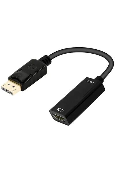BASTORE 4k Displayport 1.4 To Hdmi 2.0 Aktif Çevirici Dönüştürücü Kablo 4k 60...