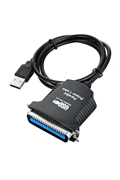 Kuvars Yazıcı Printer Kablosu Usb To Lpt Çevirici Kablo 1284 Paralel Bağlantı...