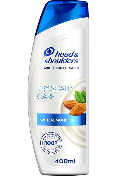 Head&Shoulders Head & Shoulders Dry Scalp Care Anti-Dandruff Shampoo With Almond Oil 400ml