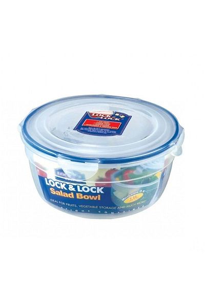 Lock & Lock Durable Plastic Food Container, 2.1 ml Capacity