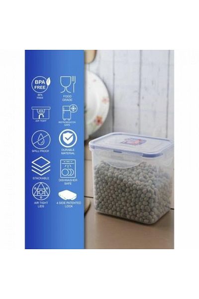 Lock & Lock Durable Plastic Food Container, 850 ml Capacity