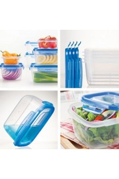 Lock & Lock Durable Plastic Food Container, 620 ml Capacity