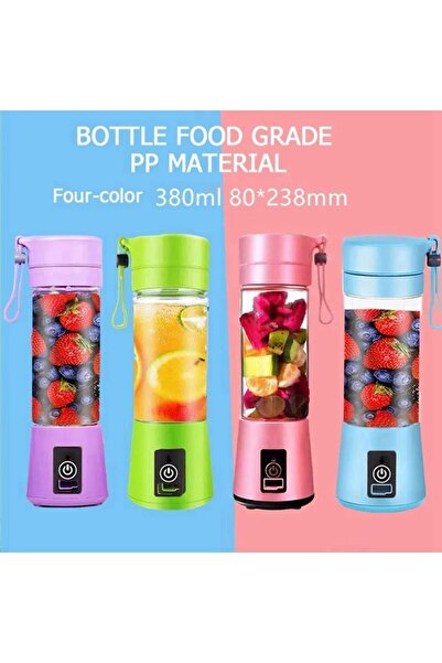 Keyfi Sepet Portatif Taşınabilir Meyve Blender 380 Ml